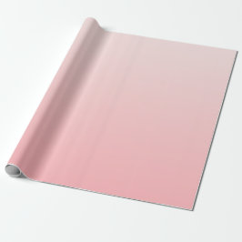 Weich rosa Farbverlauf Geschenkpapier