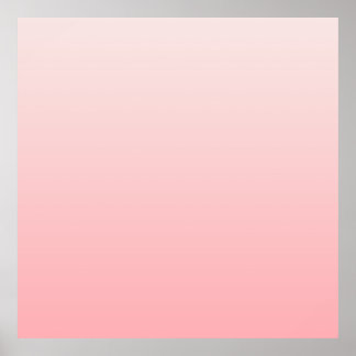 Weich rosa Farbverlauf Poster