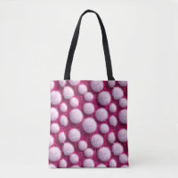 Weich rosa Flusshallen auf Glittery Vibrant Magent