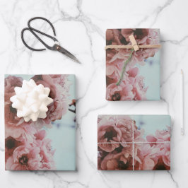 Weich rosa Kirschblossom Wrapping Paper Geschenkpapier Set