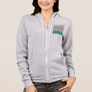 Weich rosa Pfirsich Bernstein Yucca und Arbor Gree Hoodie