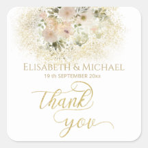 Weich rosa romantische Goldkalligraphie