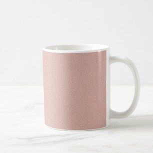 Weich rosa Sand Textur Kaffeetasse