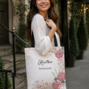 Weich rosa Tasche
