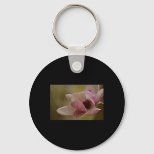Weich rosa Träume blühen Sticker Schlüsselanhänger