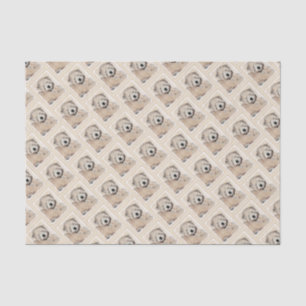 Weich überzogene Rad-Terrier-Welpe-Malerei Hunde K Seidenpapier