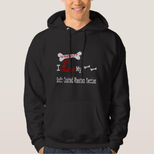 Weich überzogene Wheaten Terrier-Geschenke Hoodie