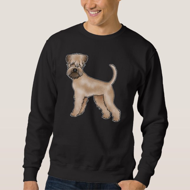 Weich überzogener Riesengebirgshund Sweatshirt (Vorderseite)