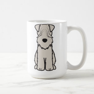 Weich überzogener Wheaten Terrier-HundeCartoon Tasse
