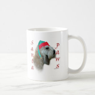 Weich überzogenes Wheaten Terrier Santa Paws Tasse
