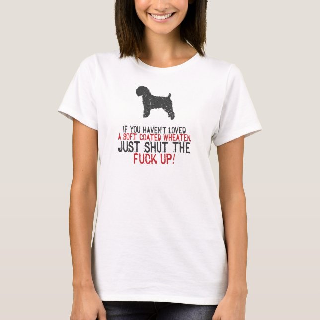 Weich überzogenes Wheaten Terrier T-Shirt (Vorderseite)