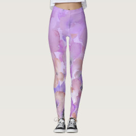*~* weich weibliches mit BlumenAquarell Ombre Leggings