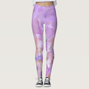 *~* weich weibliches mit BlumenAquarell Ombre Leggings