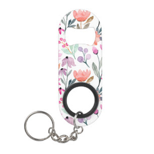 Weichblütenmuster-Blume Mini Flaschenöffner