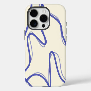 Weiche abstrakte Gestaltung – Minimale ästhetische iPhone 16 Pro Hülle