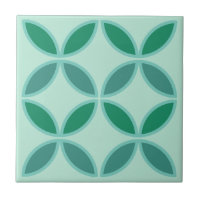 Weiche aquamarine und grüne Blume oder Blütenblätt