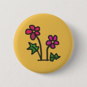 Weiche Blume Button