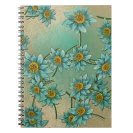 Weiche Blumenmuster-Kollektion Notizblock