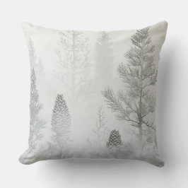 Weiche Blush Winter Wonderland Kissen