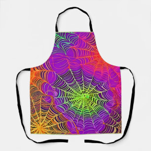 Weiche Farben: Spiderweb Art Schürze