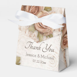 Weiche farbige Rose Hochzeit Geschenkschachtel