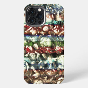 Weiche Farbtextur mit Ton von etwas körnigem Glas iPhone 13 Pro Max Hülle