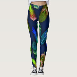 Weiche Feder Leggings