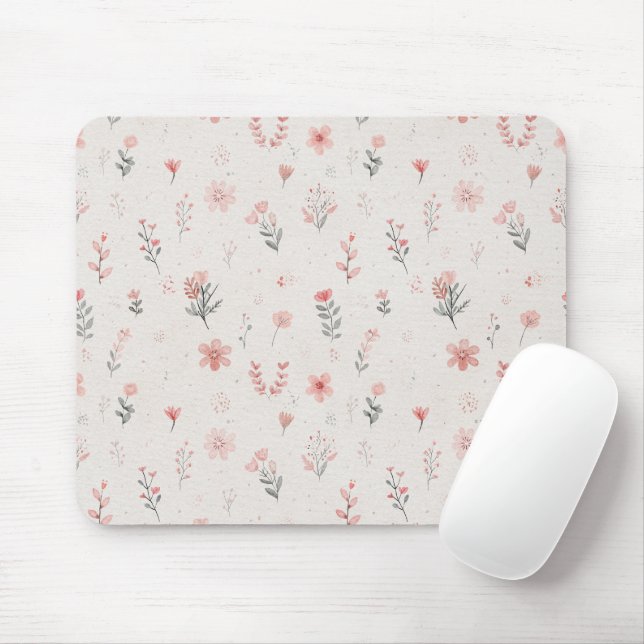 Weiche florale Mauspad (Mit Mouse)