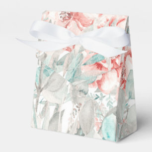 Weiche Frühlings-Sommer-Blumen-Grün-Elegante Hochz Geschenkschachtel