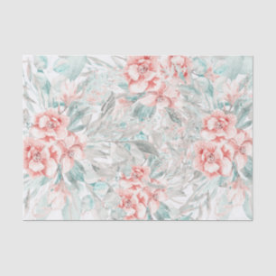 Weiche Frühlings-Sommer-Blumen Grünheit Elegante H Seidenpapier