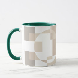 Weiche geometrische Blöcke – Einfach und schlicht Tasse