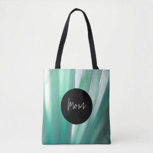 Weiche grüne Blumenprint-Tasche