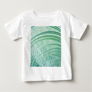 Weiche grüne Pflanzenpalmenblätter Baby T-shirt