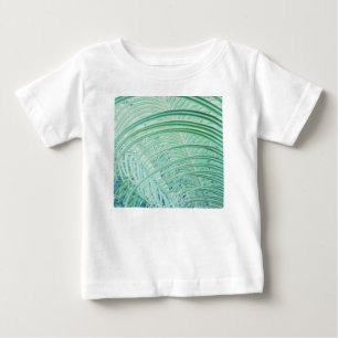 Weiche Grüne Pflanzenpalmenblätter Baby T-shirt