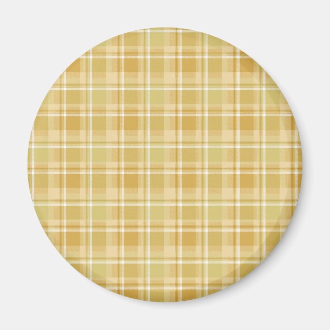 weiche Herbst-Karodecken Magnet (Vorne)