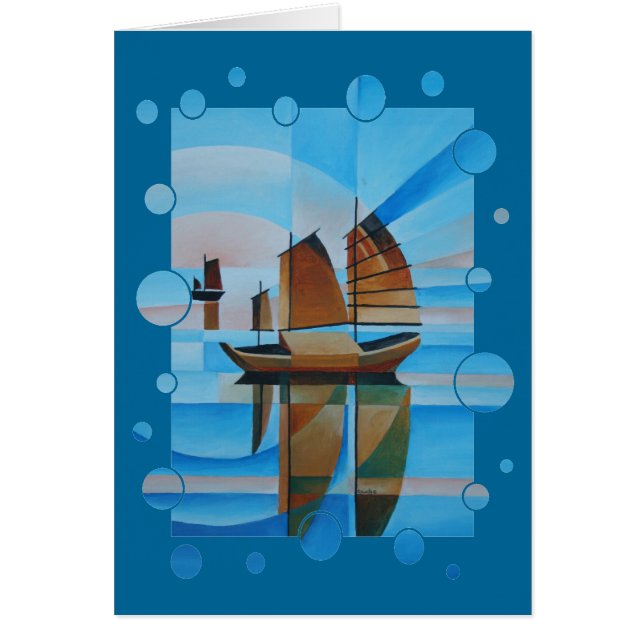 Weiche Himmel, Getreidemeere und kubistische Junks (Vorne)