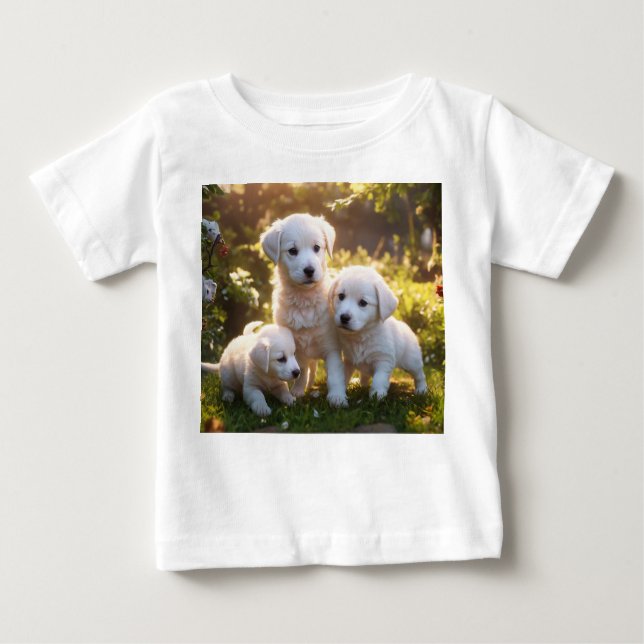 Weiche, hochwertige Baumwollmischung für ultimativ Baby T-shirt (Vorderseite)