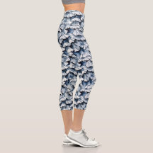 Weiche Jeansblaue Wasserfarbe Rüschen
