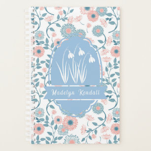 Weiche Laurentian Floral benutzerdefinierter Name Planer