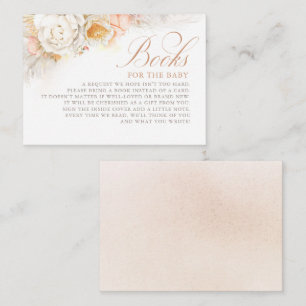 Weiche leichte Blume Elegante Bücher für Kinder Begleitkarte