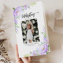 Weiche Lila Petalen Gedeckte Beerdigung