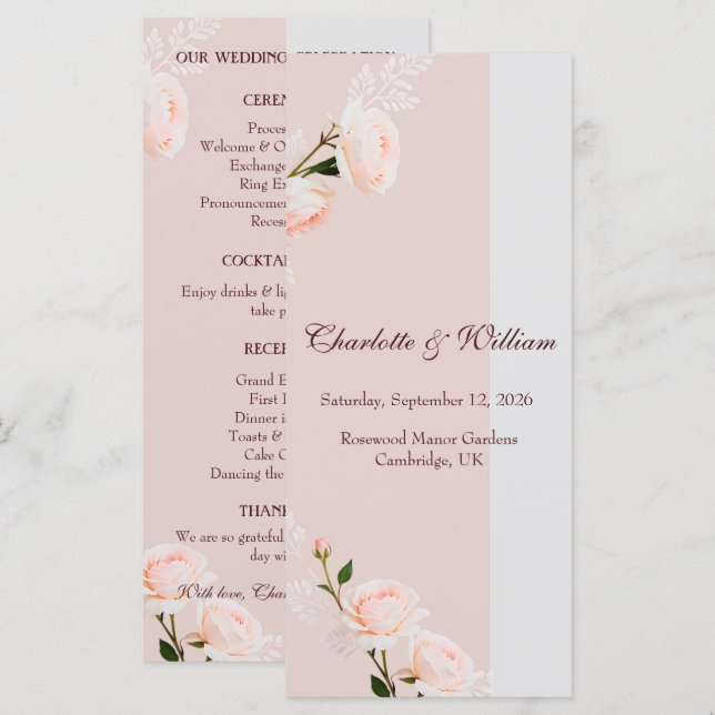 Weiche lila und graue Effekte mit Blume Programm (Vorne/Hinten)