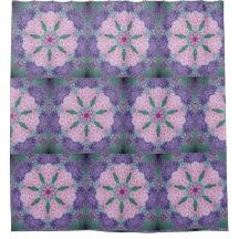 Weiche Lila und rosa Hydrangea