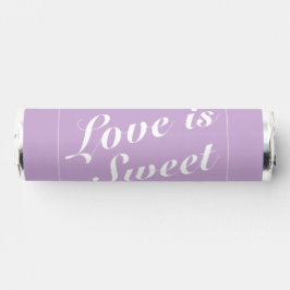 Weiche Lila und weiße moderne Minimalistische Hoch