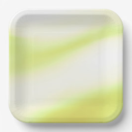 Weiche Limone Papierplatte Pappteller