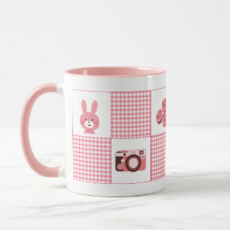 Weiche Mädchen-Ästhetik Coquette Tasse