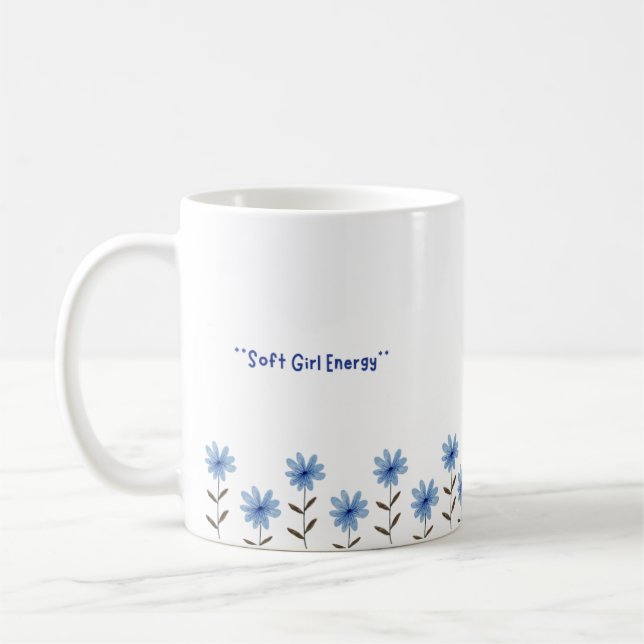 Weiche Mädchen-Ästhetik Coquette Tasse (Links)
