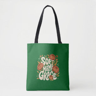Weiche Mama Grace Herbst Blumen Retro-Typografie-D