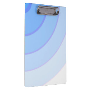 Weiche Muster Pastellfarben Obre Blau & Lilac Klemmbrett