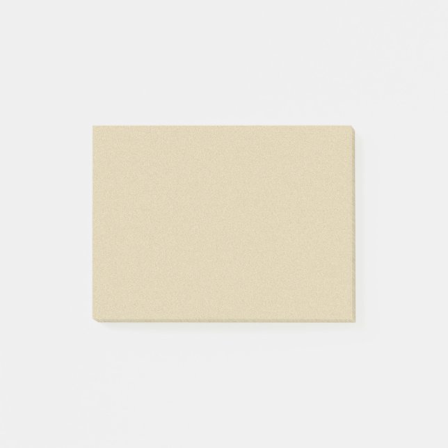 Weiche natürliche Sandgründe Post-it Klebezettel (Vorderseite)